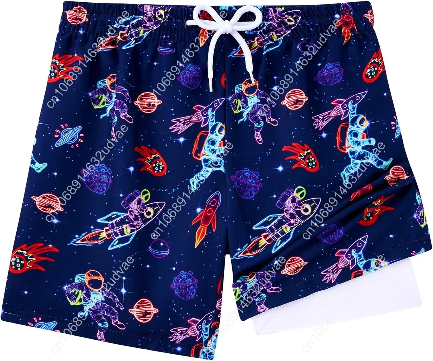 Swim Trunk Quick Dry - Küçük Erkek Çocuklar İçin Boksör File